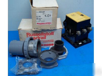 Russellstoll plug and motor plug +allen bradley starter