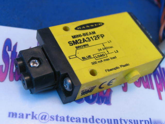 SMA31EPD banner mini-beam photoelectric sensor 26567