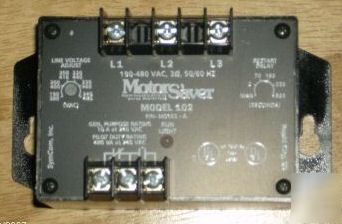 Symcom model 102A , voltage monitor motorsaver, 