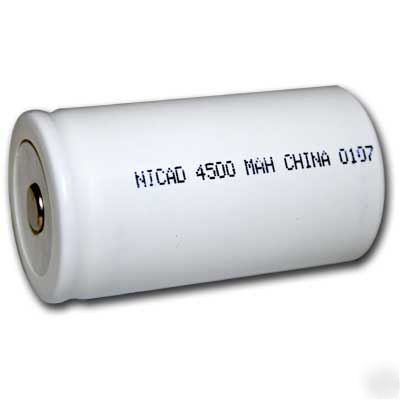 D nicd 4500MAH industrial rechargeable cell battery