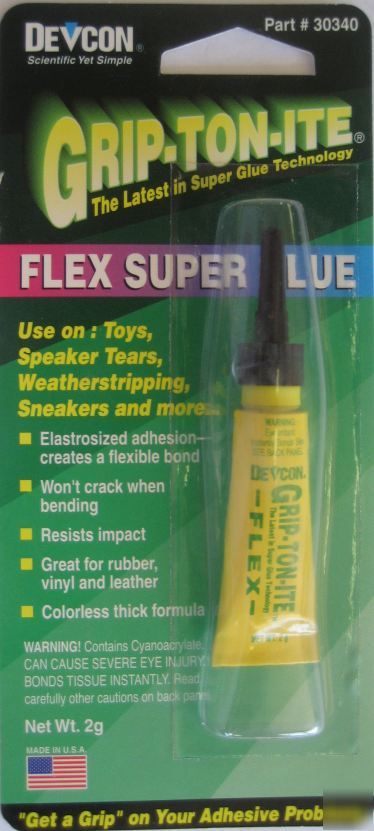 Devcon griptonite flex super glue-dev 30340