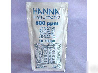 Hanna 800 ppm tds calibration solution - 20ML packet