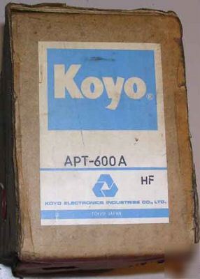 Koyo apt-600A proximity switch control unit