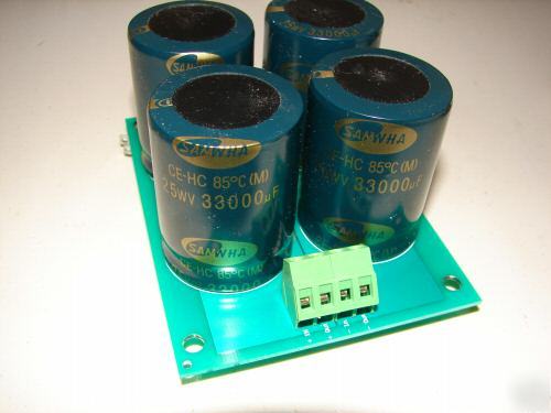 Make your own cnc power supply 33,000 uf filter cap.