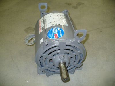 New electric motor 3 hp 1730 rpm 230/460 volt 3 ph