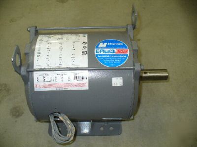 New electric motor 3 hp 1730 rpm 230/460 volt 3 ph