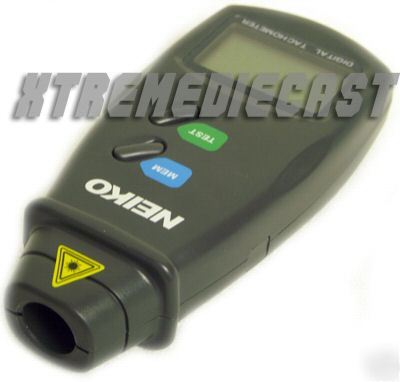 New non contact digital laser photo tachometer - 