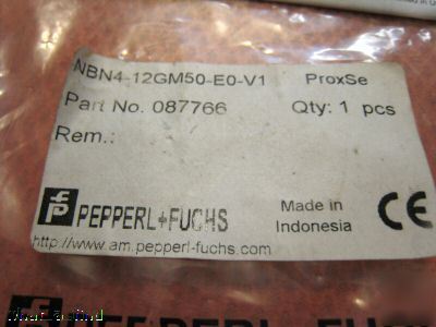 New pepperl & fuchs NBN4-12GM50-E0-V1 proximity sensor