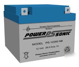 Ps-12260F2 rechargeable sla 12V 26.0AH battery