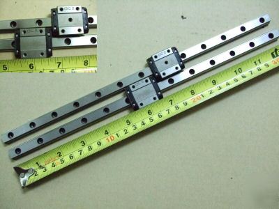 QTY2 thk linear slide rails RSR12MX ocii olii 320MM