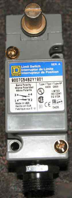 Square d class 9007 limit switch 9007C54B2Y1901 