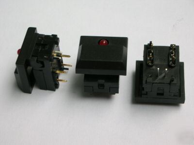 4, off-(on) & on-(off) led light momentary switch,PB86