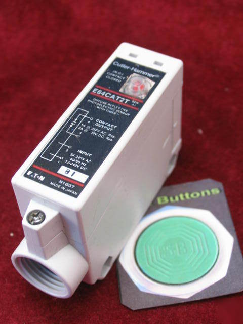 E64CAT2T cutler hammer photoelectric sensor with timer