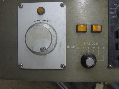 Fanuc GN6 control panel with monitor acroloc working 