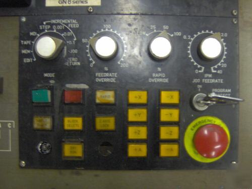 Fanuc GN6 control panel with monitor acroloc working 