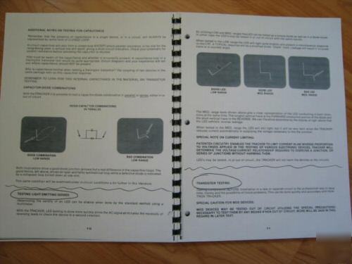 Huntron tracker training notes manual free shipping 