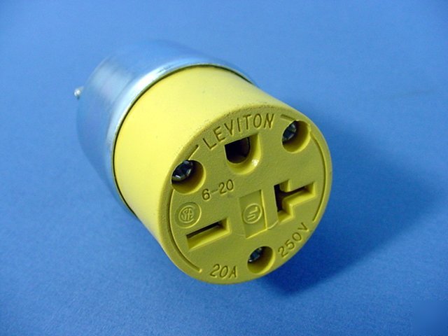 Leviton armored connector 6-20 20A 250V 620CA