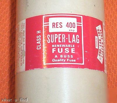 New buss renewable fuse super lag res-400 RES400 nnb