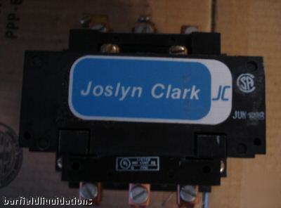 New joslyn clark 5002A3001-11 3 phase size 2 contactor