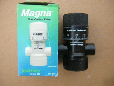 New magna posi-flate series 608 flow control valve