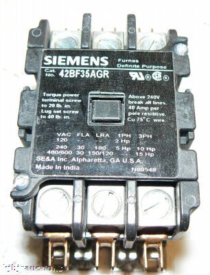 Siemens definite purpose controller 42BF35AGR 