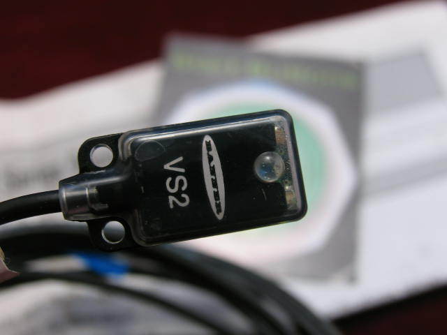VS2AP5R banner VS2 opposed mode sensor 2M cable 55404