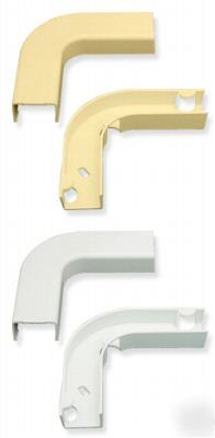  icc flat elbow 90Â° and base 1 3/4 in. 10 pk ivory