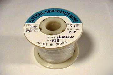 46 ga 265 ohm/ft resistance wire nichrome nickel chrome