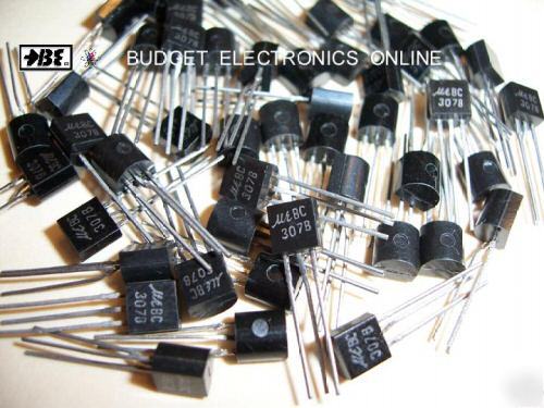 BC307B pnp af amplifier transistor to-92F ( 50-pack )