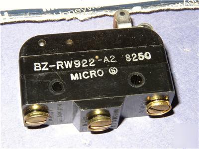 Bz-RW922-A2 - honeywell s&c - snap action basic switch