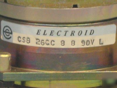 Electroid brake 1/2â€ bore csb-26CC-8-8-90V-l cl cplg br