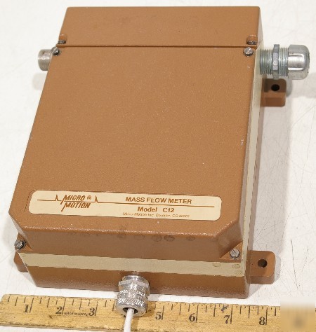 Micro motion micromotion C12 mass flow meter