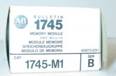 New allen bradley ab 1745-M1 memory module - in box