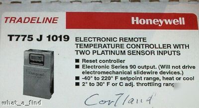 New honeywell T775J 1019 remote temperature controller