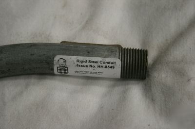 New rigid steel conduit galel b(1/2)X90 degree angel 