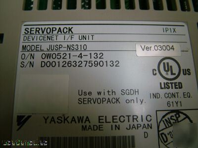 New yaskawa servopack servo drive sgdh-01AE-NS310 