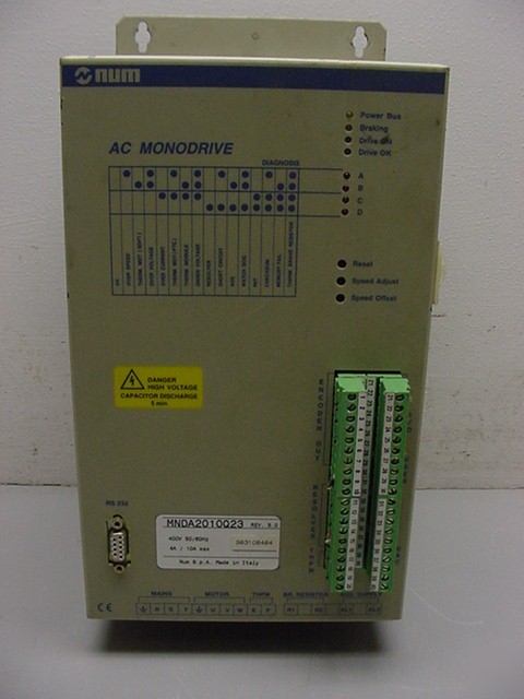 Num MNDA2010Q23 ac monodrive 10 amp drive