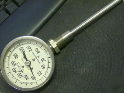 Stortz temperature gauge 20 to 240 stem 4