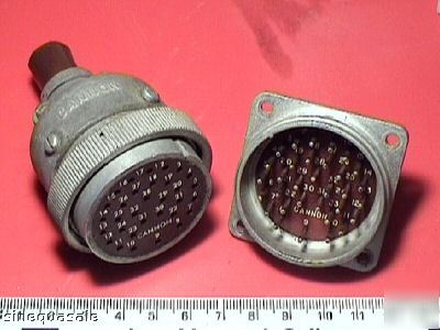 32 way multi way connectors canon plugs and socket