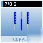 Equipment wire 7/0.2 type 2 10 metres - blue