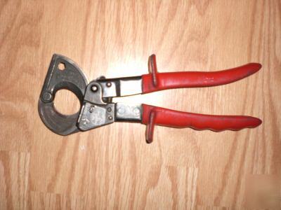 Klein ratchet cable cutters 