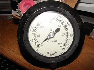 Marsh bellofram pressure gauge 600 psi lot of 4 test