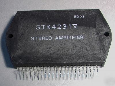 STK4231V stereo audio power amplifier ic 100+100 watt