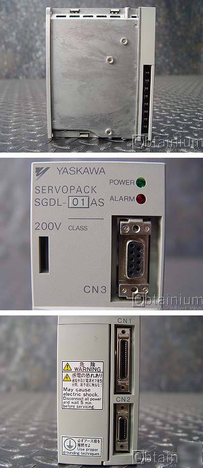 Yaskawa sgdl-01AS servopack ac 0 - 230V 100W thk