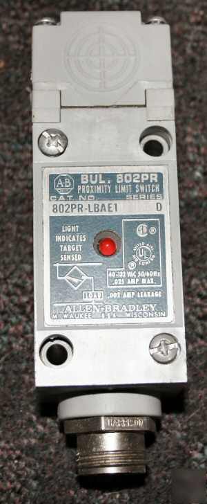 Allen bradley - proximity limit switch ac 802PR-LBAE1 d