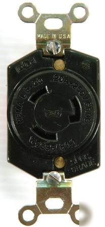Eagle L6-20 twist lock receptacle 20A 250VAC