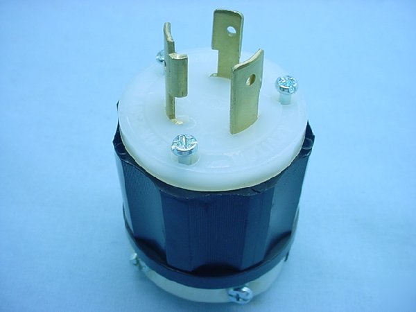 Leviton L6-20 locking plug twist lock 20A 250V 2321