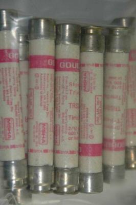 Lot 10 - gould TRS2/10R fuses - time delay 2/10 amps