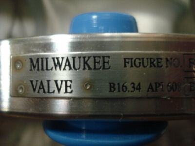 Milwaukee valve ball ss B16.34 api 608 stainless steel