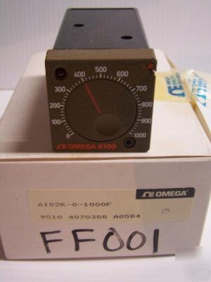 New omega 6102K-0-1000F temperature contoller 1000 f - 